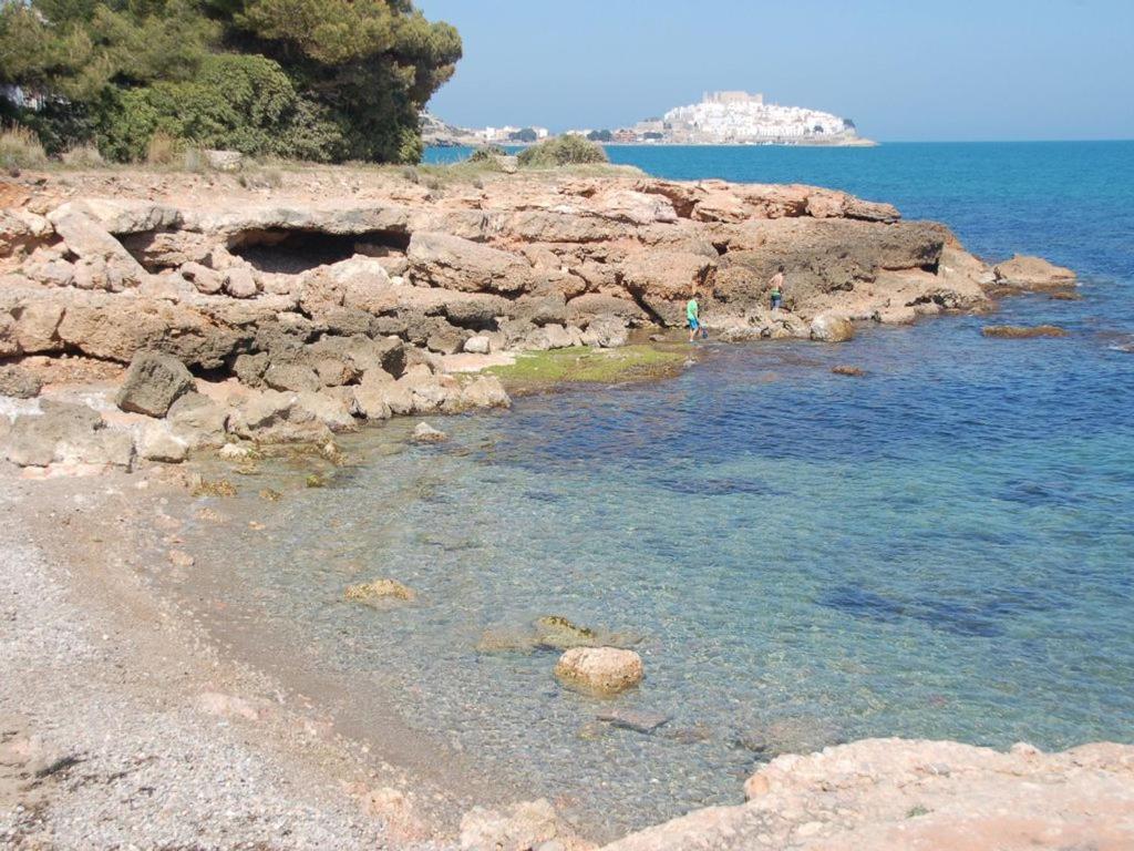 Apartamento Dos Terrazas, Vistas Al Mar. Piscina Peñíscola Esterno foto